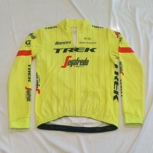 Santini Trek Segafredo Yellow Cycling Jersey